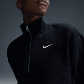 Nike Wmns Nike Sportswear Phoenix Fleece 1/2-Zip Cropped Sweatshirt