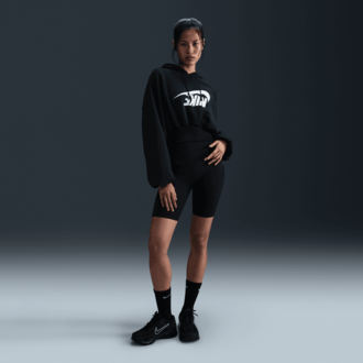 Nike Wmns Nike Sportswear Oversized Cropped French Terry Pullover Hoodie
