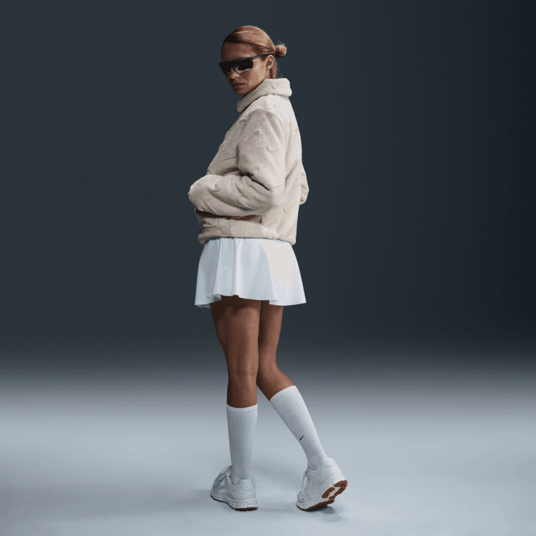 Nike Wmns Nike Sportswear Essential Loose Printed Faux Fur Jacket