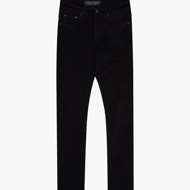 ★ DIAGONAL★ BASIC WASHING DENIM PANTS black DA241PT06BK BOTTOMS_FA23D2_CLASSICBAGGYDEN