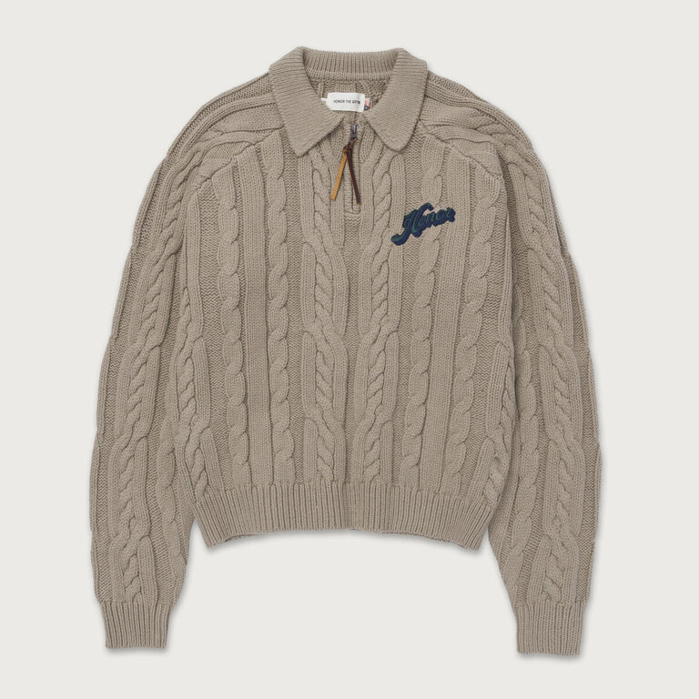 Honor The Gift Honor The Gift Cable Zip Leisure Henley