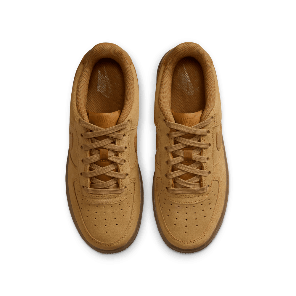 GS Nike Air Force 1 LV8 WHT WHT Gum LGT Brown HQ7476 700 Top Fashion Top Fashion
