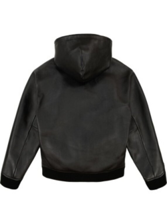 Avirex Nappa Hoodie 'Black|AVF241O21|Top Fashion - Top Fashion Avirex Nappa Hoodie 'Black|AVF241O21|Top Fashion - Top Fashion