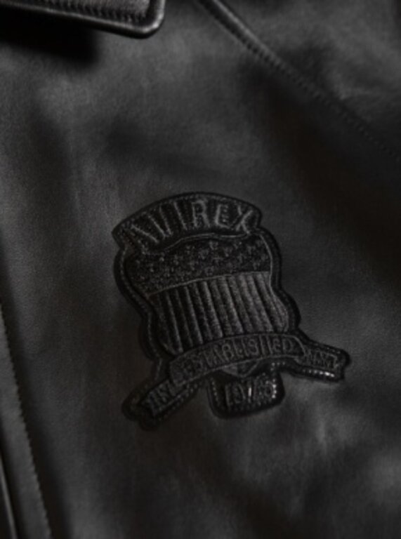Avirex Black Icon Jacket 'Black|AVF24IO30|Top Fashion - Top Avirex Black Icon Jacket 'Black|AVF24IO30|Top Fashion - Top