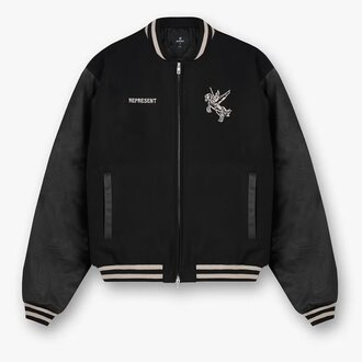 Represent Represent Bellerophon Wool Varsity Jacket