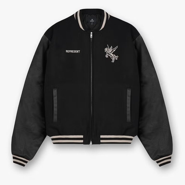 Represent Represent Bellerophon Wool Varsity Jacket