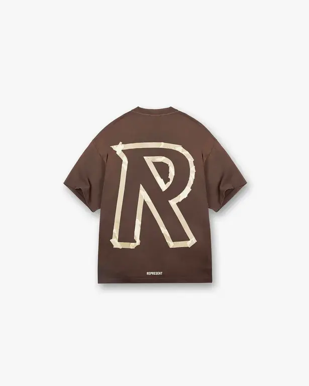 Represent Represent Masking Tape Initial Tee