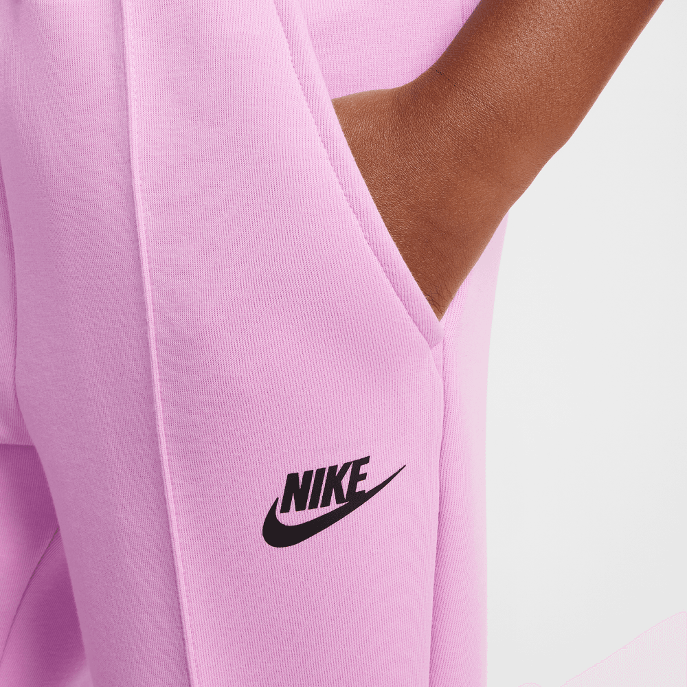 Kids Nike Sportswear Tech FLC JOG 'Beyond Pink/BLK-Black Kids Nike Sportswear Tech FLC JOG 'Beyond Pink/BLK-Black
