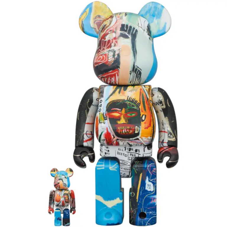 Medicom Bearbrick Jean-Michel Basquiat Medicom Bearbrick Jean-Michel Basquiat