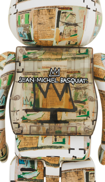 Medicom Bearbrick Jean-MIC Basquiat (King PLS ) 1000 Medicom Bearbrick Jean-MIC Basquiat (King PLS ) 1000