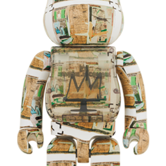MEDICOM TOY Medicom Bearbrick Jean-Michel Basquiat (King Pleasure) 1000%