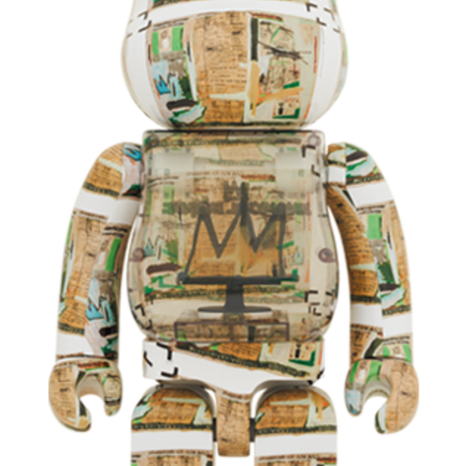 MEDICOM TOY - JEAN - MICHEL BASQUIAT #7 100％ &amp; 400％ Bearbrick-Series-44-Jean-