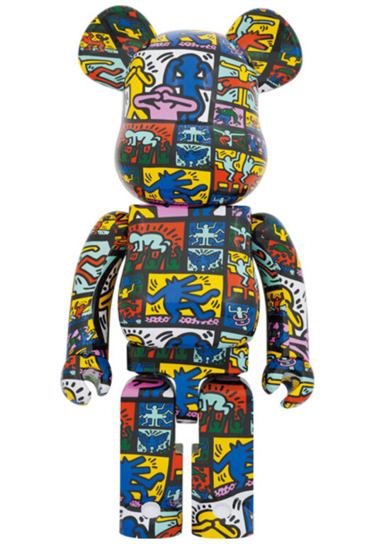 Medicom Bearbrick Keith Haring #10 1000% - Top Fashion