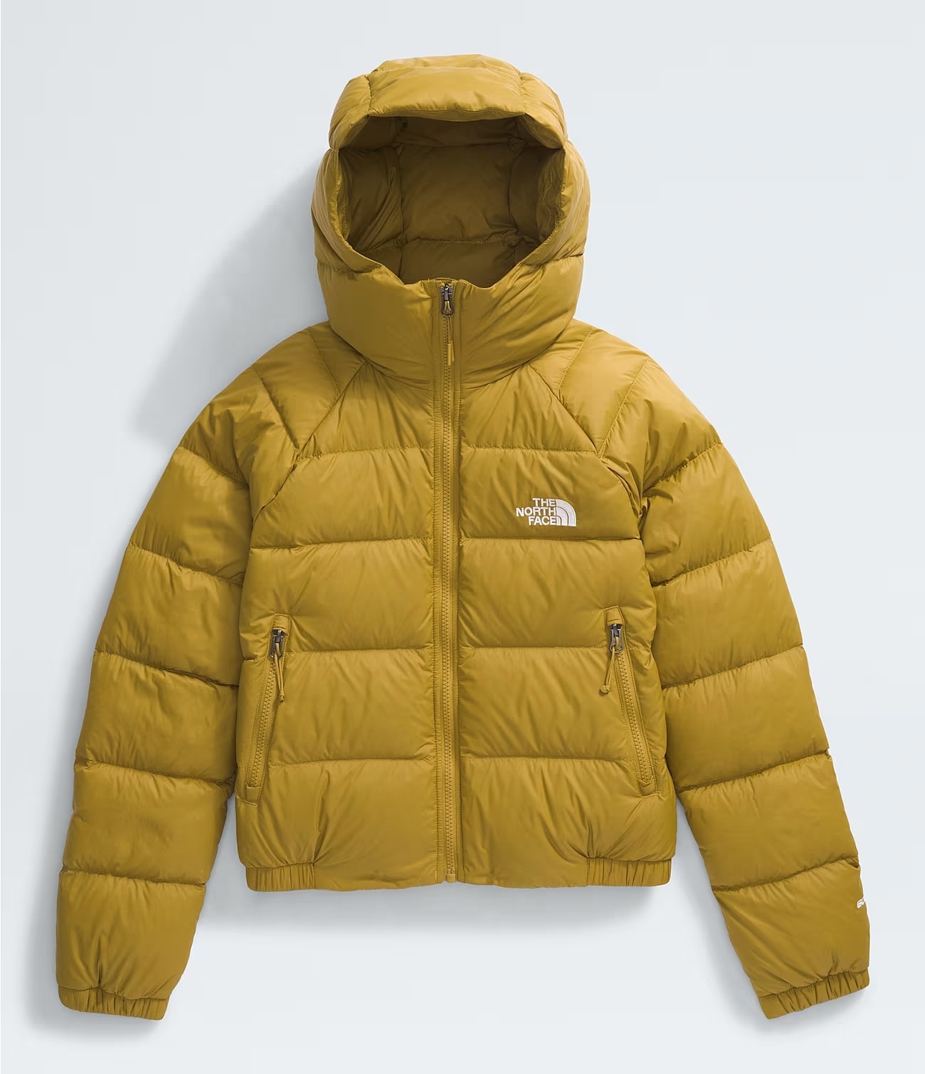 Wmns TNF Hydrenalite Down Hoodie Amber Green NF0A5GGGECJ1 TF Top Fashion