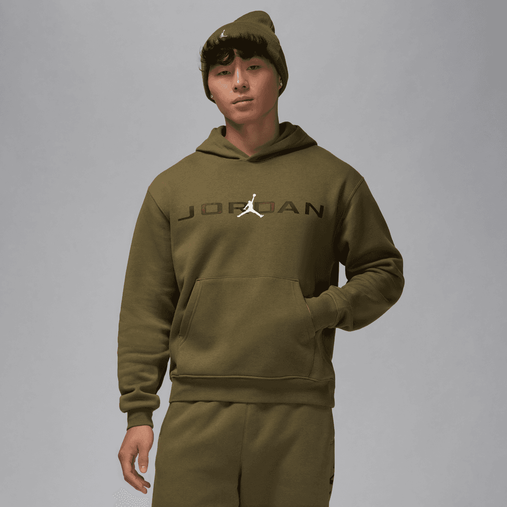 Air jordan fleece hoodie best sale