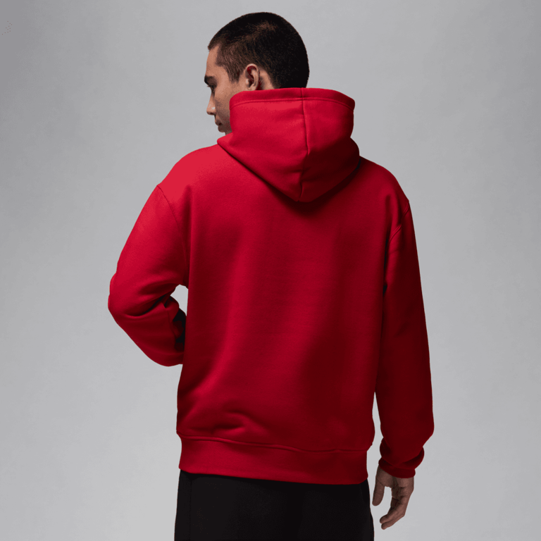 Air Jordan Jumpman Chimney FLC PO Hoodie Gym Red BLK HQ5654 687 TF Top Fashion