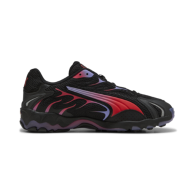 国内配送 PUMA INHALE BLACK/RED GS Puma Inhale 'Puma Black/Puma Red|401694-02|Top Fashion
