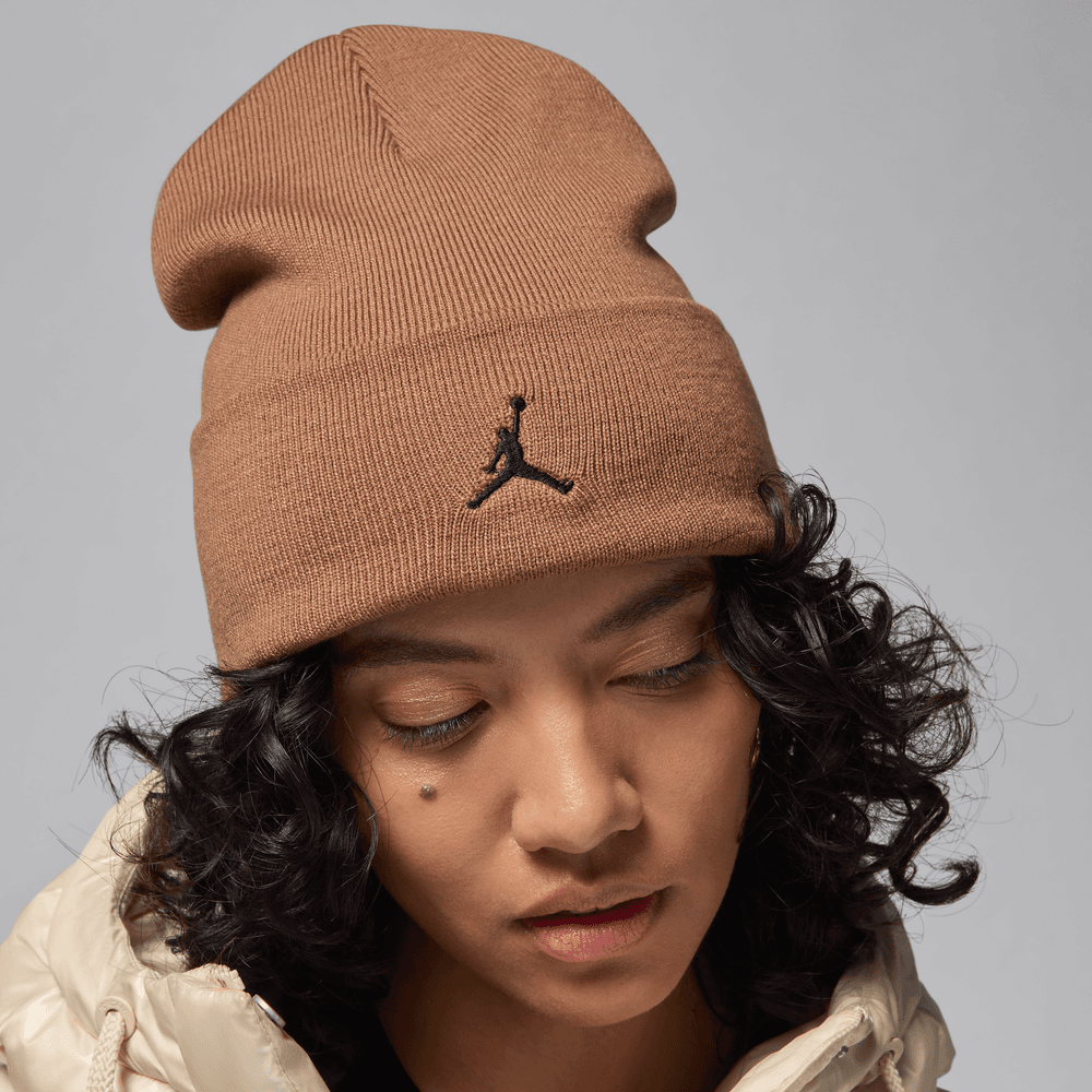 Air Jordan Peak Essential Beanie Archaeo Brown Black FN4672 223 TF Top Fashion