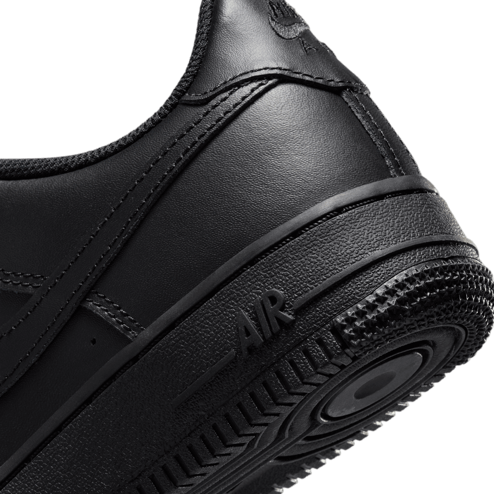 GS Nike Air Force 1 LE Black Black Black Black FV5951 001 Top Fashion Top Fashion