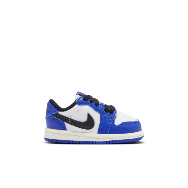 TD Air Jordan 1 Low Alt 'White/Midnight Navy-Neutral GRY
