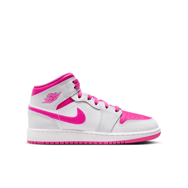 GS Air Jordan 1 Mid SE 'Neutral Grey/Smoke Grey-Sail|FQ8088