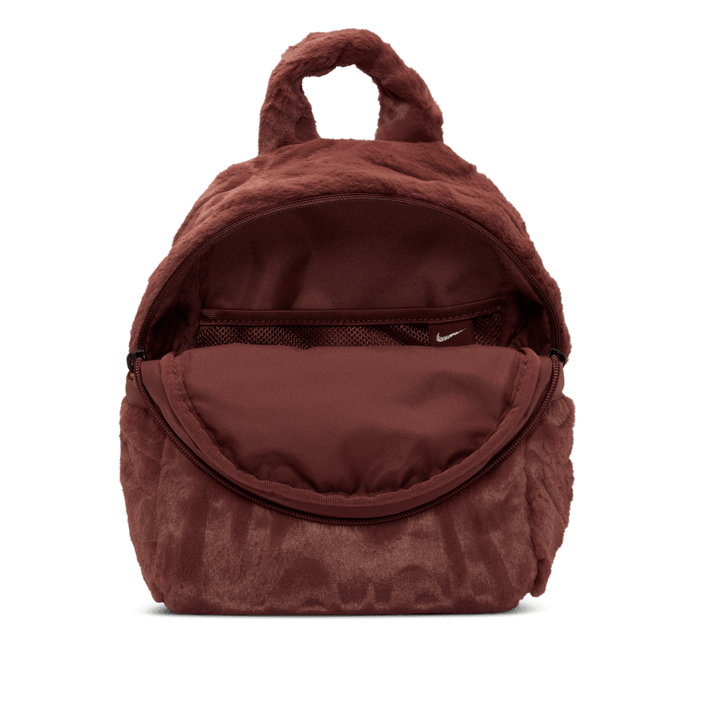Wmns Nike SPW Futura Faux Fur Mini Backpack 'Red Sepia Wmns Nike SPW Futura Faux Fur Mini Backpack 'Red Sepia