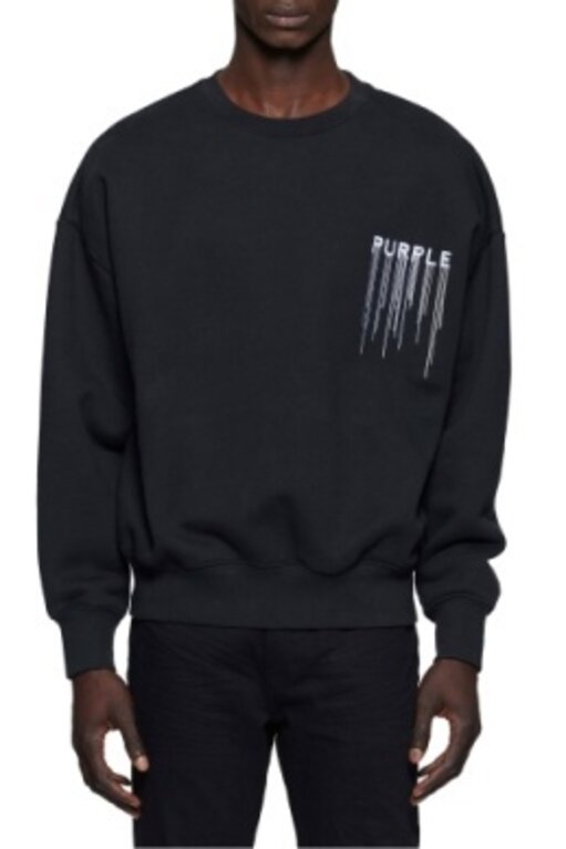 Grey Marl Brooklyn Logo Sweatshirt | WHISTLES | Whistles US |