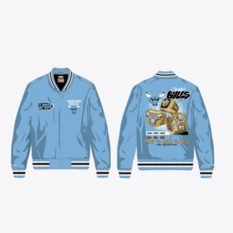 Mitchell & Ness M&N Chicago Bulls NBA Throw Down Jacket