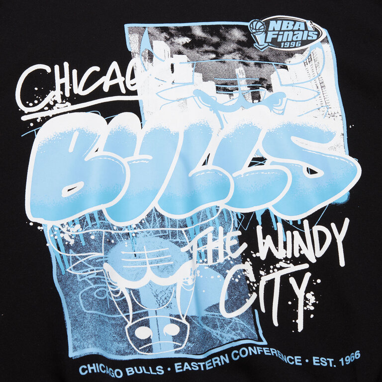 Mitchell & Ness M&N Chicago Bulls NBA Throwdown Crewneck