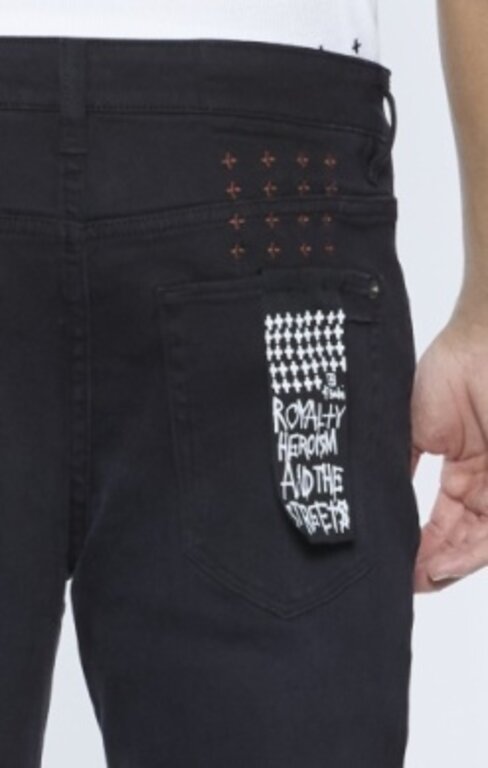 Ksubi Van Winkle Ghosted Denim Pant 'Black|MPS25DJ006-001