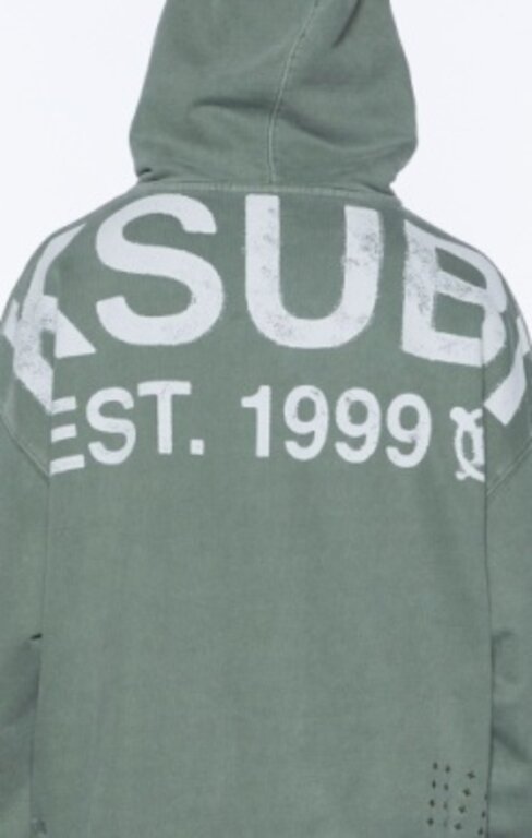 【関税込み】Ksubi グリーン State Ekcess フーディ Ksubi Skate Ekcess Hoodie 'Green|MPS25FL001-030|Top Fashion