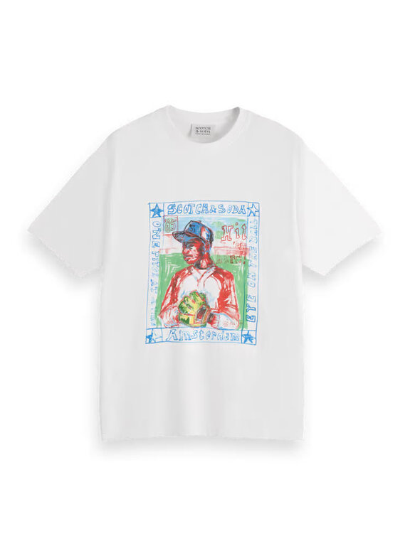 Scotch & Soda S&S Front Chest Artwork Tee
