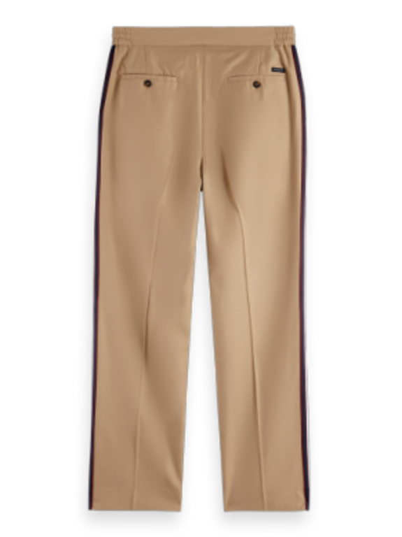 Scotch & Soda S&S Tape Trimmed Tailored Straight Pant