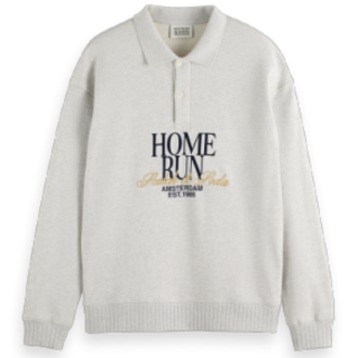 Scotch & Soda S&S Polo Sweatshirt