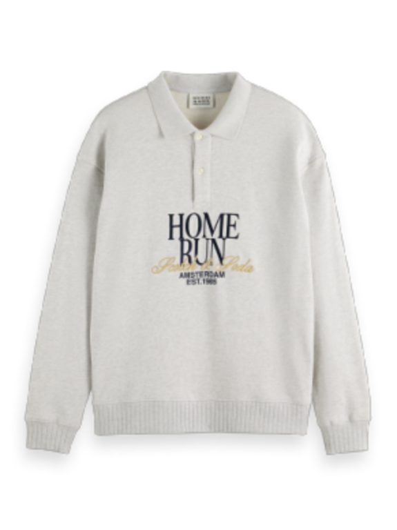Scotch & Soda S&S Polo Sweatshirt