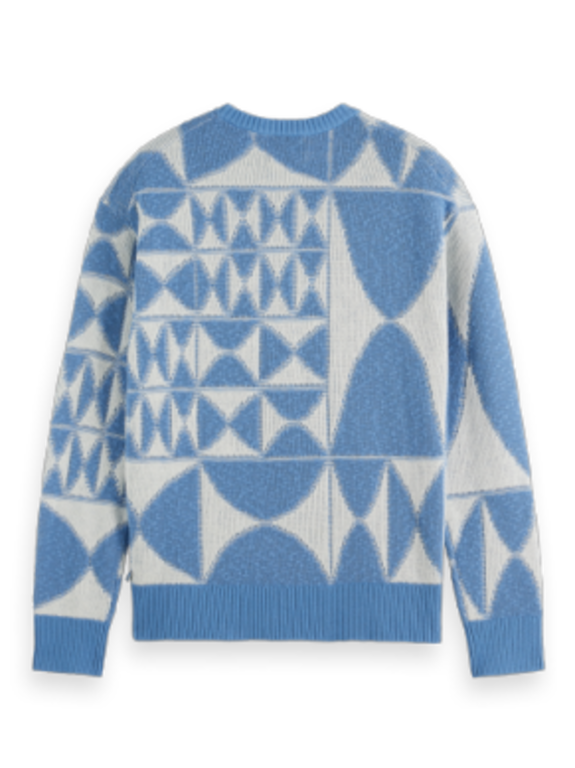 Scotch & Soda S&S Textured Jacquard Crewneck