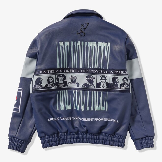 Sugarhill Traces Fur Zip-Up Hoodie 'Black' - Top Fashion