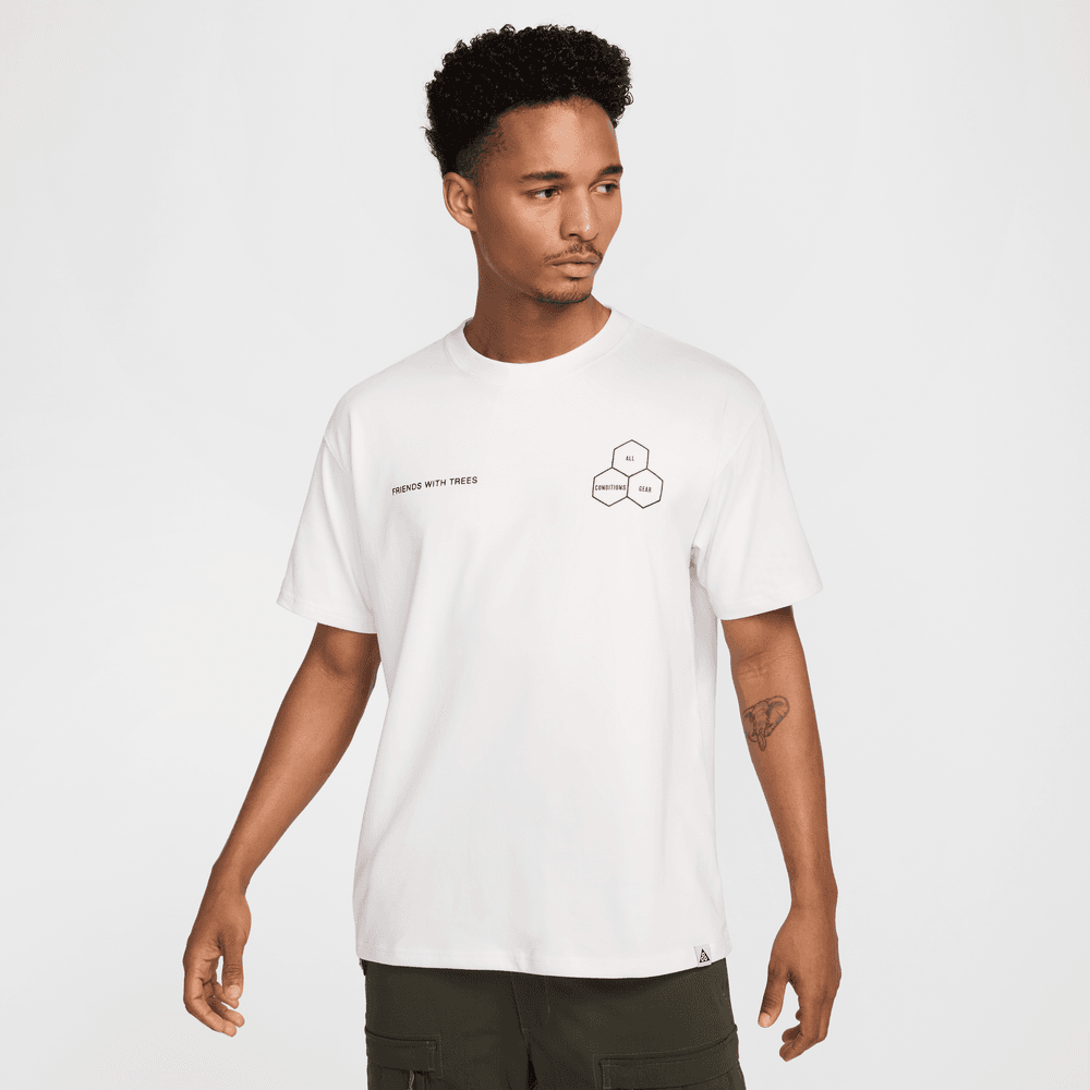 ★Nike★ ACG Dry Fit T-Shirt M Summit White HJ0793121 HJ0793 nike men acg tee summit white
