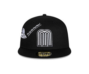 MOBSTAR × NEW ERA original fit cap Men's New Era Atlanta Braves Road Player Replica 9FORTY M