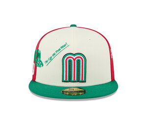 New Era 59Fifty Mexico Anniversary Fitted 'White/Red/Green