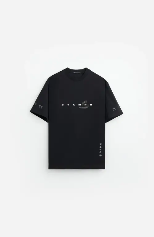 Stampd Stampd Sound Wave Relaxed Tee