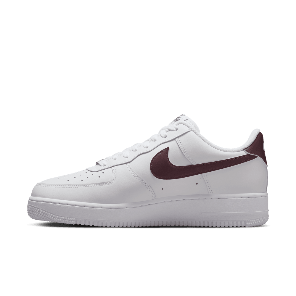 【おトク】 Nike Air Force 1 '07 'White/Burgundy Crush-WHT|FJ4146-112 靴