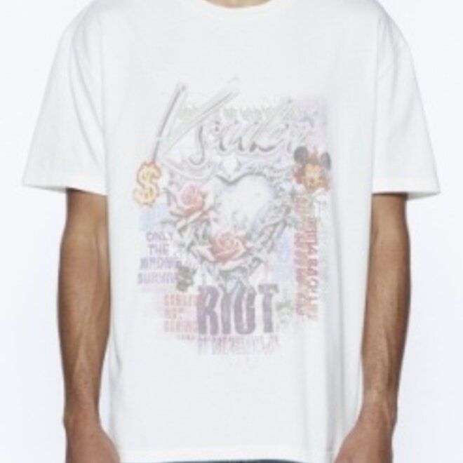 Ksubi Fuego Biggie Tee 'White|MPS25TE044-010|Top Fashion