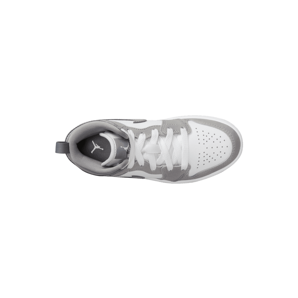 PS Air Jordan 1 Mid SE 'White/Cool Grey-Medium Grey|HF3194 PS Air Jordan 1 Mid SE 'White/Cool Grey-Medium Grey|HF3194
