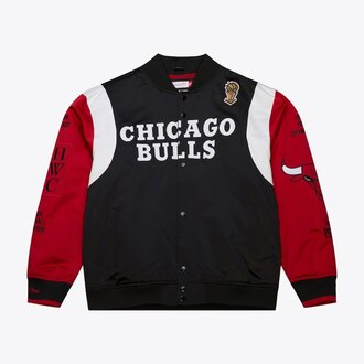 Mitchell & Ness M&N Chicago Bulls Team Origins Satin Jacket