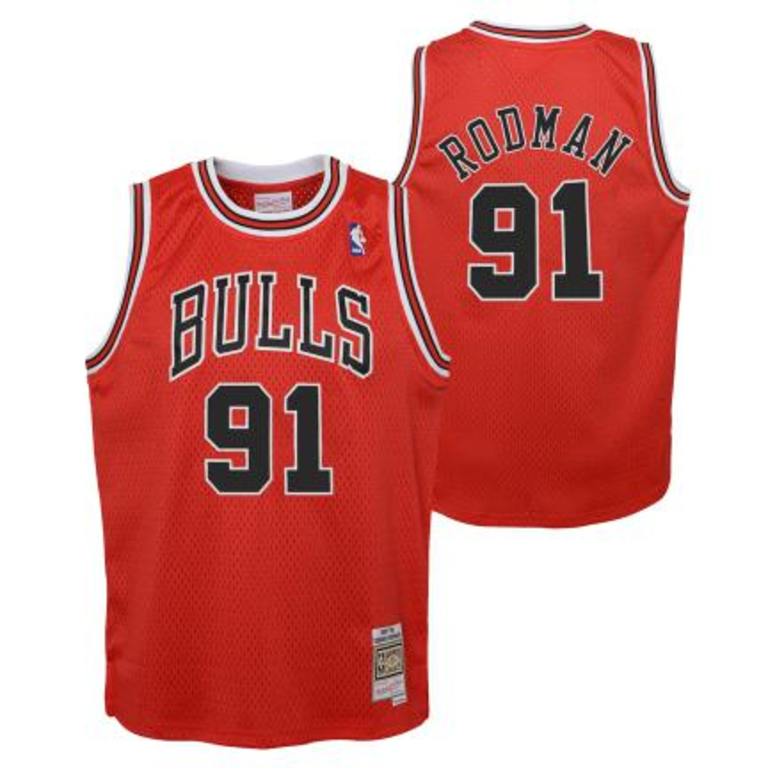Mitchell & Ness Kids M&N Chicago Bulls Swingman Jersey Dennis Rodman