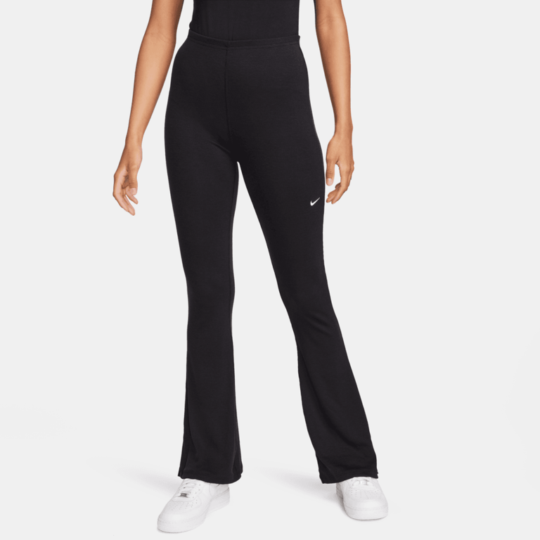 Nike Wmns Nike Sportswear Chill Knits Mini-Ribbed Mid-Rise Flared Legging