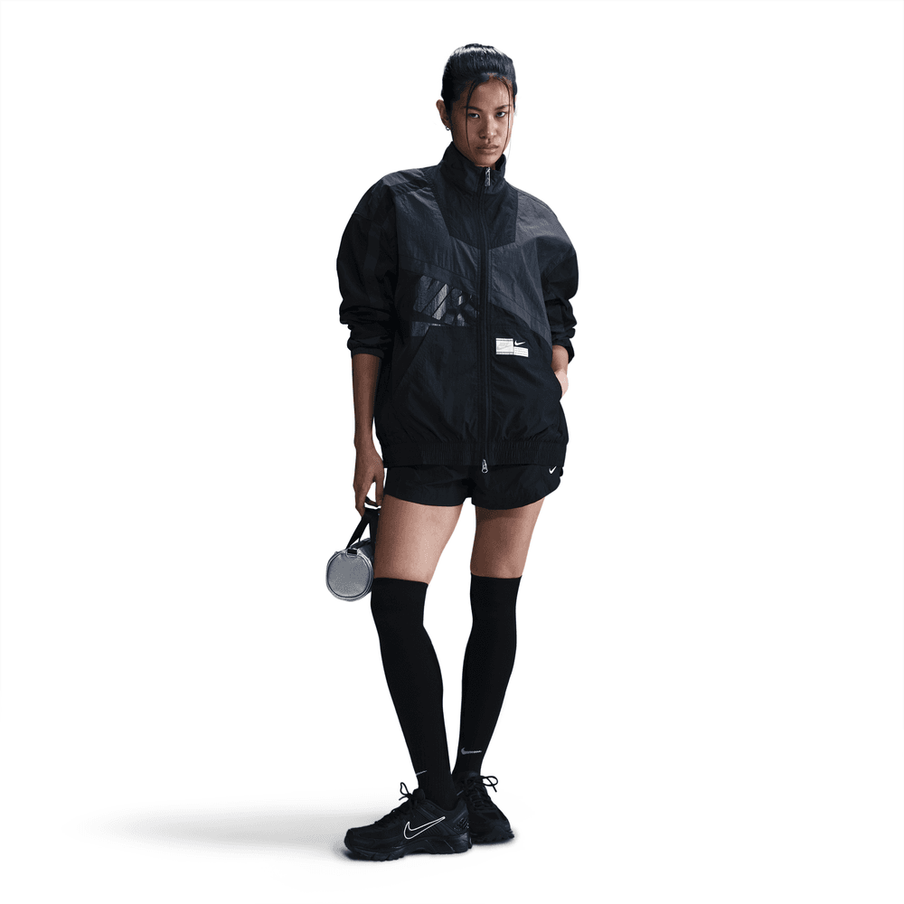 Wmns Nike SPW Oversized Woven Jacket 'Anthracite/Black Wmns Nike SPW Oversized Woven Jacket 'Anthracite/Black