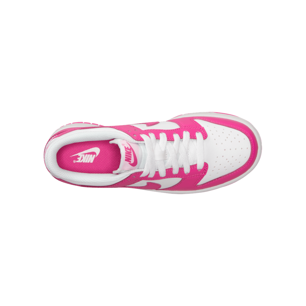 GS Nike Dunk Low 'White/Laser Fuchsia|FB9109-102|Top Fashion GS Nike Dunk Low 'White/Laser Fuchsia|FB9109-102|Top Fashion