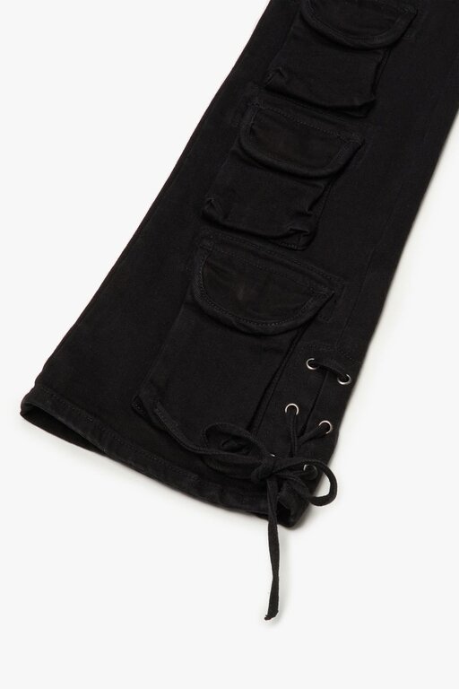 Valabasas Valabasas Navigator Stacked Flare Denim Pant